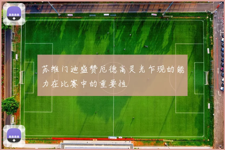 苏维门迪盛赞厄德高灵光乍现的能力在比赛中的重要性